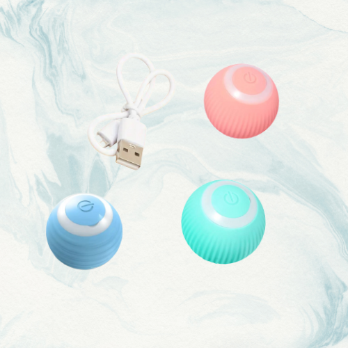 Selbstrollender Katzenball